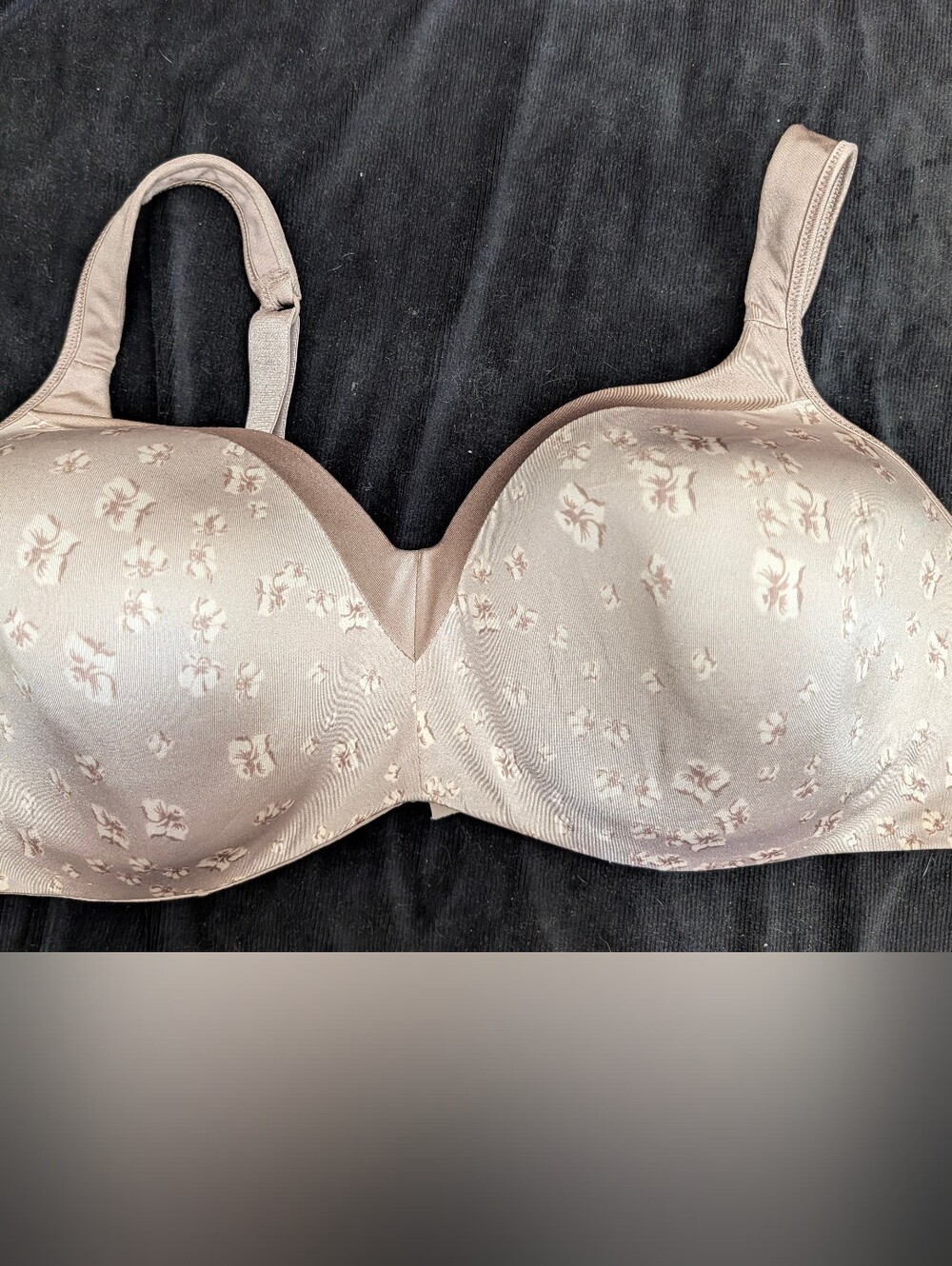 Playtex Floral Jacquard Underwire Bra - Beige